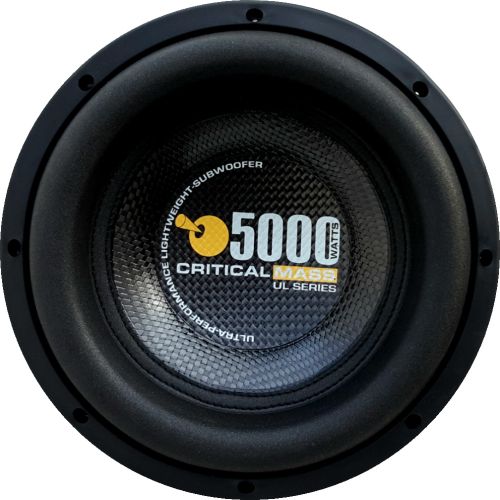 (UL12) Critical Mass UL12 Ultra-Performance Lightweight 12 inch Subwoofer 
